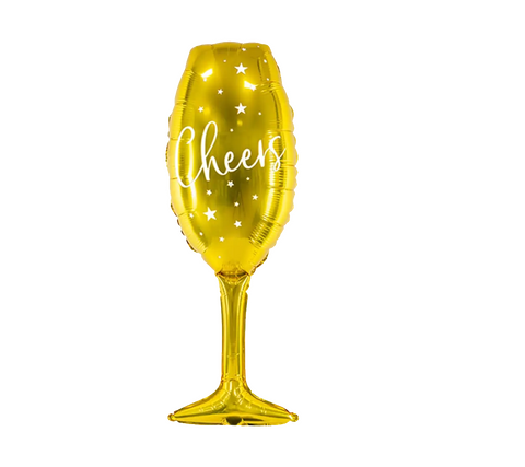 Фігура PARTY DECO - Золотий келих Cheers  .. . фото